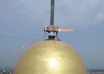 Campanile San Giovanni in Persiceto - Gabbia di Faraday